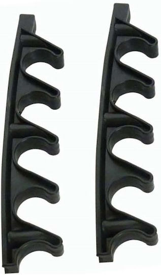 Zita Plus Liegestuhlleiter 22x4x1.5cm Schwarze