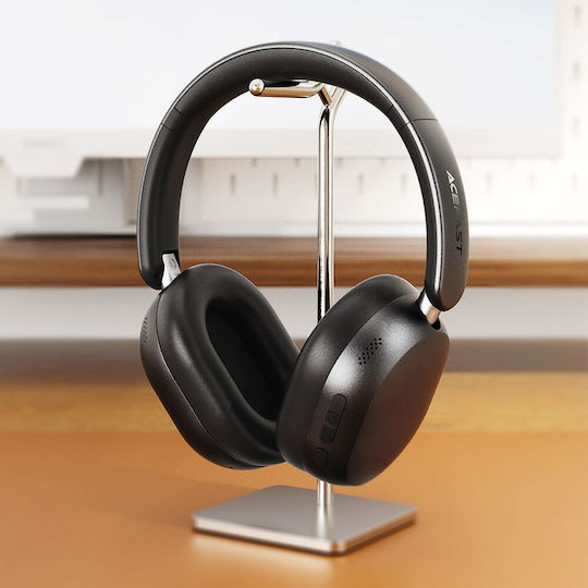 Acefast H12 Wireless Bluetooth Over Ear Headphones with 80 Hours Playing Time Black