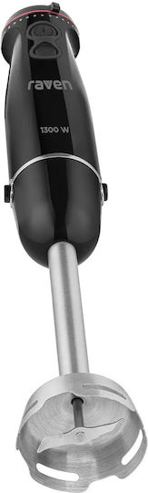 Raven Handmixer mit Kunststoff-Stab 1300W Grau