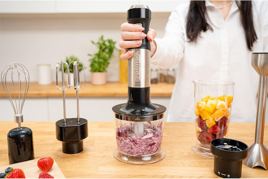 Zelmer Vario Blender De Mână Cu Tijă Din Inox 1800W Gri