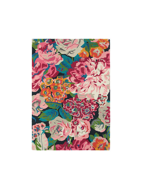 Sanderson Rose & Peony Handgefertigt Wolle Pink-Multi 45005