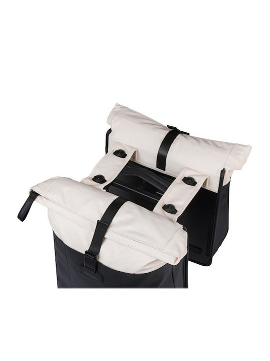 Basil Vive Rack Bag Fahrrad Doppel Weiß