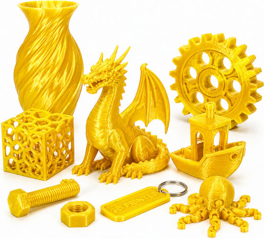 Petg Filament 3D Drucker Professionell Labor 1 Kg 1,75 Mm Transparentes Gelb