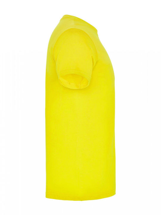 Roly Κοντομάνικη Μπλούζα Yellow 100%co Roly 3.961-yellow