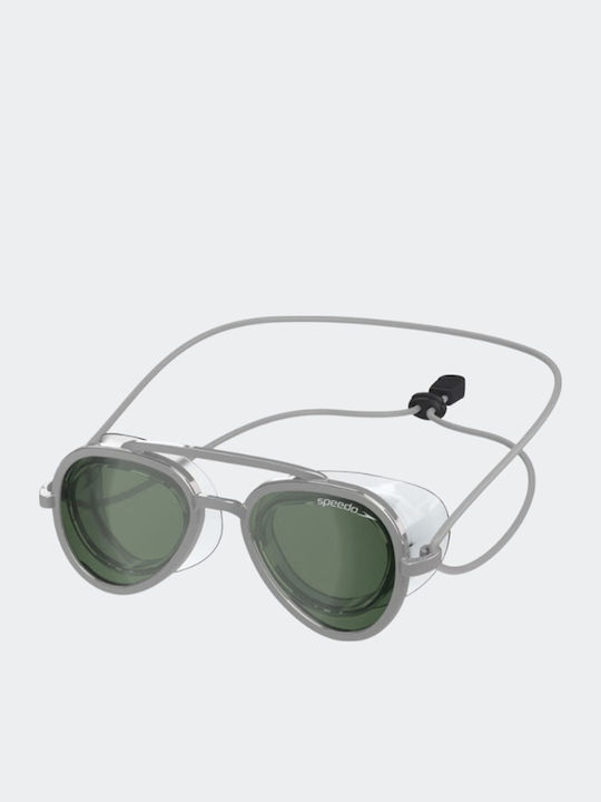 Speedo Mariner Γυαλιά Κολύμβησης Ενηλίκων Ασημί