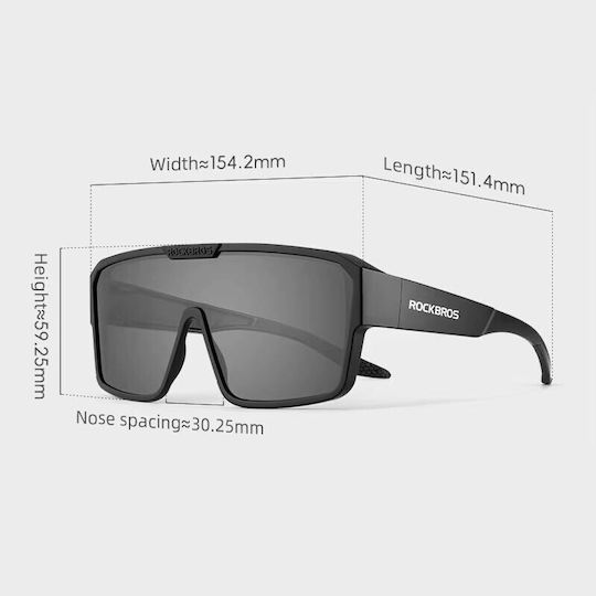 Rockbros Γυαλιά Ποδηλασίας και Polarized Φακούς