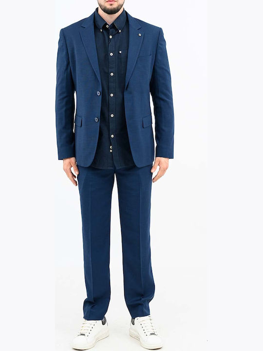 Leonardo Ανδρικό Κοστούμι Navyblue Leonardo Ανδρικό Κοστούμι Navyblue
