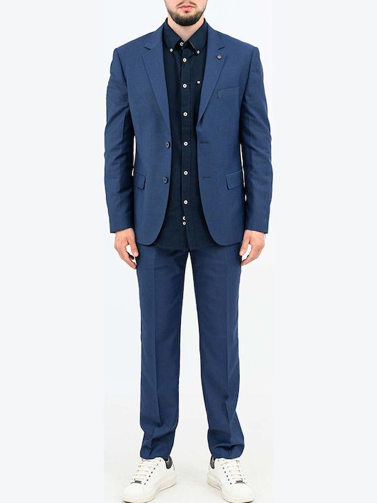Leonardo Ανδρικό Κοστούμι Navyblue Leonardo Ανδρικό Κοστούμι Navyblue