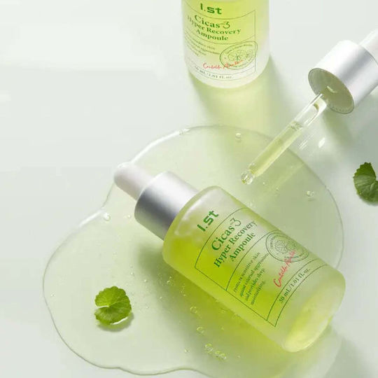 I.st Cicas No.3 Serum Calmant și Anti-îmbătrânire pentru Față cu Centella Asiatica pentru Strălucire și Revitalizare 30ml