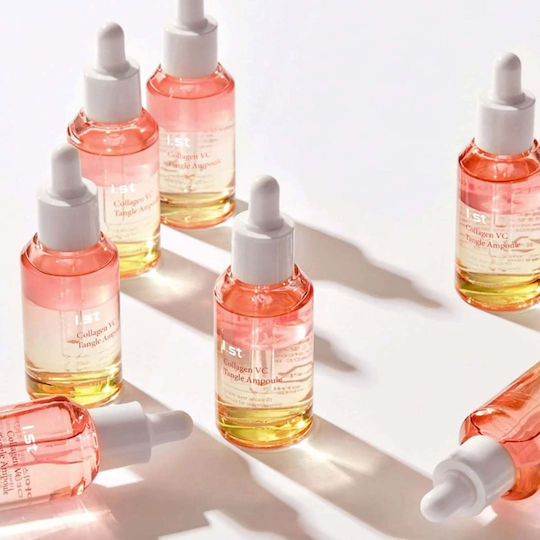 I.st Collagen și Vitamină C Ser Facial Hidratant și Anti-îmbătrânire cu Vitamina C și Colagen pentru Strălucire și Acnee 30ml