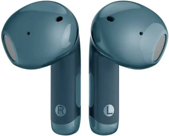 Fresh 'n Rebel Twins Core 2 Earbud In-ear Bluetooth Handsfree Headphones with Sweat Resistance and Charging Case Steel Blue