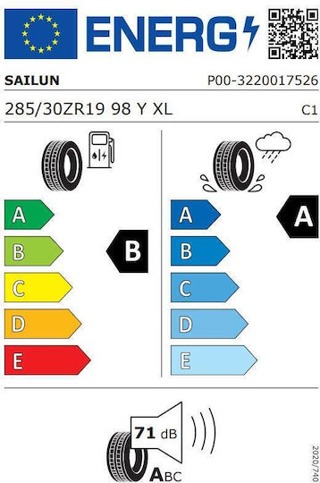 Sailun ATREZZO-ZSR2 285/30R19 98YY Лятна Автомобилна Гума