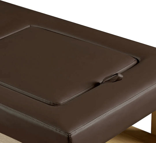 Brown Wooden Physiotherapy Bed 0154392