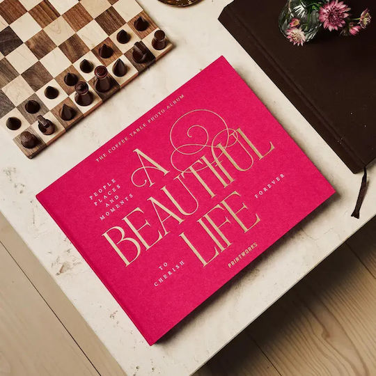 Printworks Album A Beautiful Life pentru 60 Fotografii Dimensiuni 10x15 cm Roz 10x15 cm