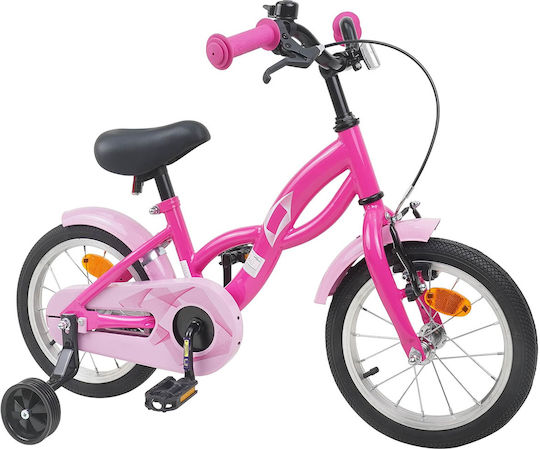 vidaXL 12" Kids' City Bicycle Pink