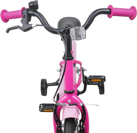 vidaXL 12" Kids' City Bicycle Pink