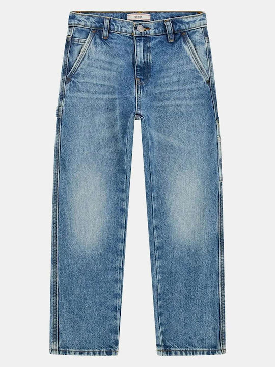 Guess Παιδικό Τζιν Παντελόνι Navy Μπλε