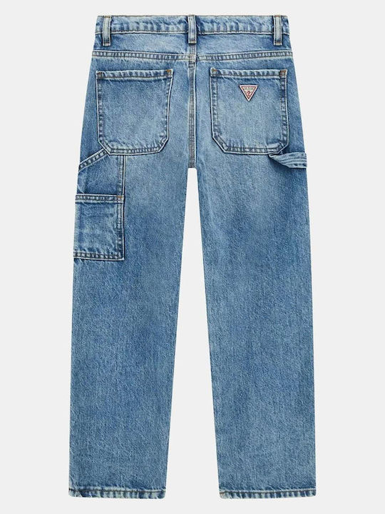 Guess Παιδικό Τζιν Παντελόνι Navy Μπλε