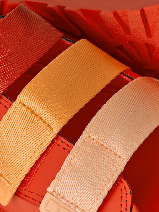 Goldenglow Slide Women's Sandals Flatforms Orange