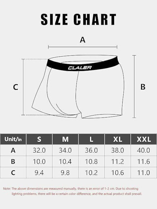 Boxeri Pentru Bărbați Negri 6Pack