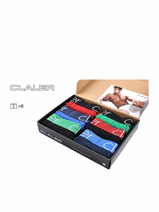 Boxeri Pentru Bărbați Negri 6Pack