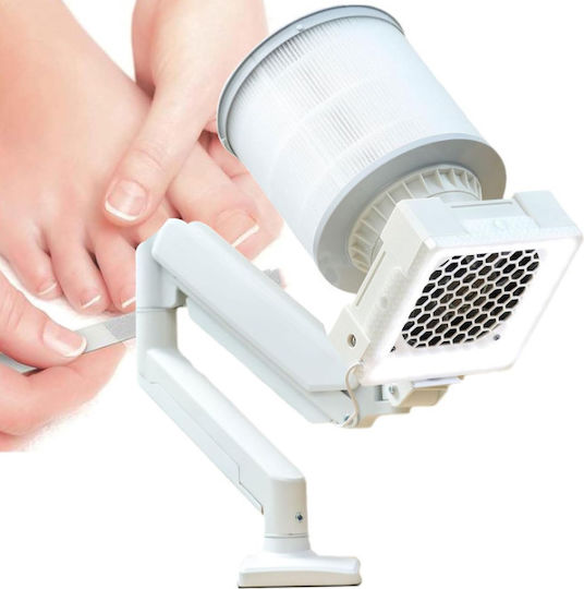 Aspirator Profesional Pentru Manichiură Ua-002 – Braț Reglabil Filtru Lavabil Iluminare Led