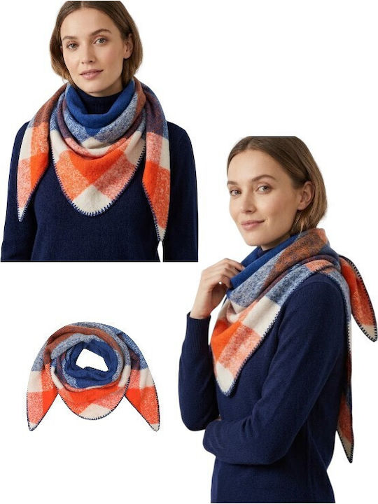 Damen Gestrickt Schal Orange