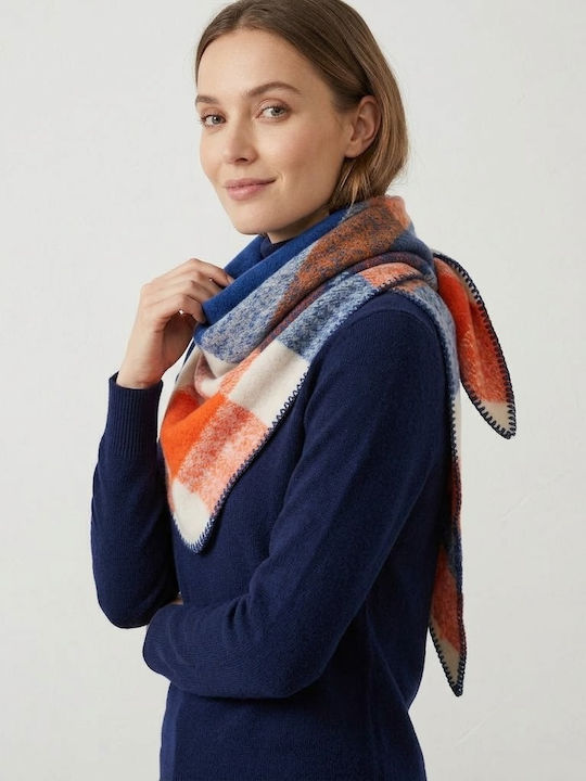 Damen Gestrickt Schal Orange