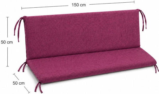Pucioasa Κούνιας Κήπου Μπορντό 50x150εκ.