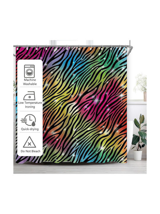 Текстилна Душ Завеса Colorful