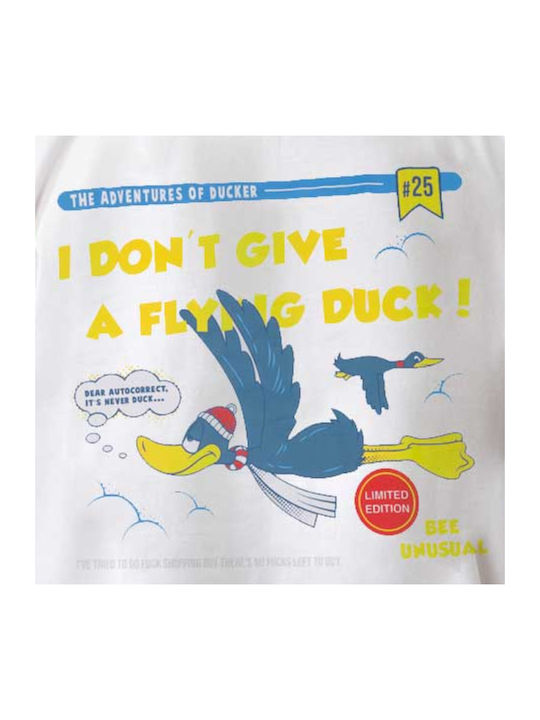 Тениска Flying Duck Бяла