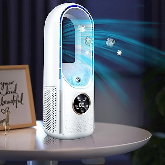 Hydro Misting Fan USB with Water and Lighting Bladeless 5W