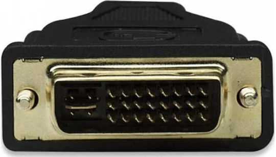 Cablu Splitter Video Manhattan Dvi-i Tată La Vga Mamă 3 M Lungime Cablu Negru Multicolor