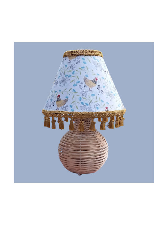 Lămpi De Masă Bamboo Chicken Dimensiuni 35*20*15 E27