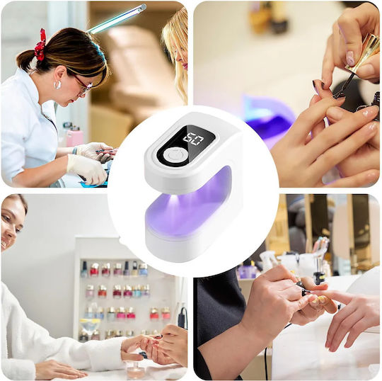 Lampă Uv Led Portabilă Pentru Nail Art – Uscare Rapidă Gel Unghii Perfecte