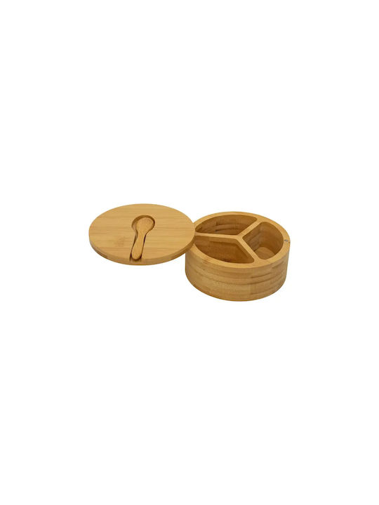 General Use Vase with Lid Wooden ac699