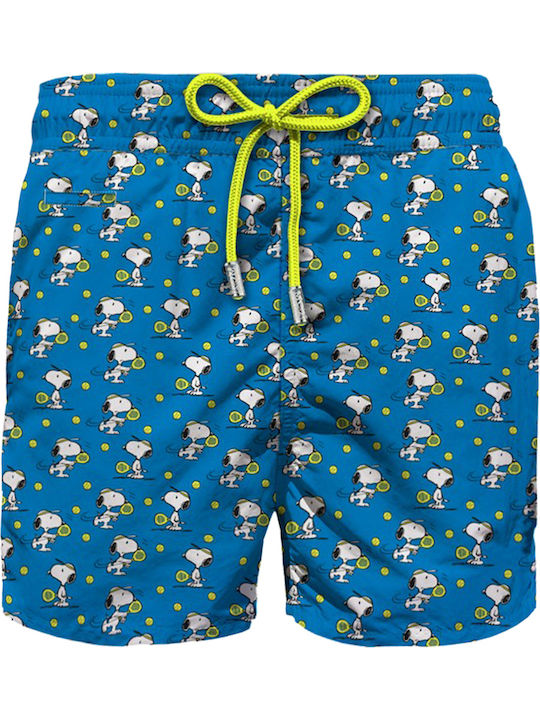 St Barth Lighting Micro Fantasy Men's Swimwear Shorts Blue