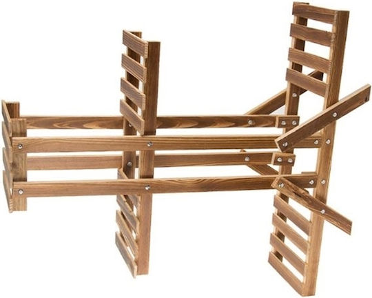 Wooden Brown Plant Stand