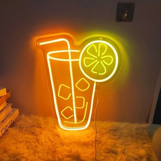 Neon Lampa Decorativă LED Scrisoare