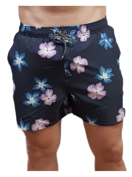 Costum de Baie Bărbați Pantaloni Scurți Albastru
