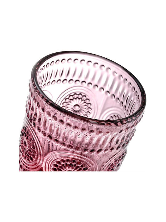 Viosarp Vintage Σετ Ποτήρια Νερού από Γυαλί 385ml 6τμχ