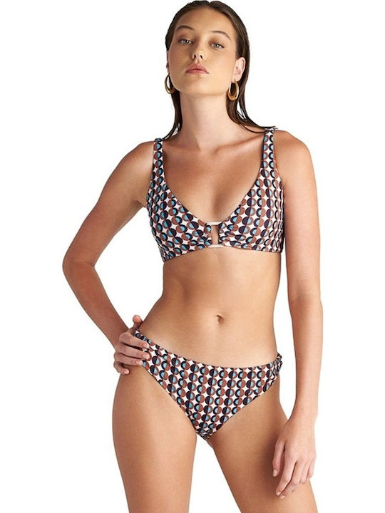 Bikini Σουτιέν με Ενίσχυση Καφέ