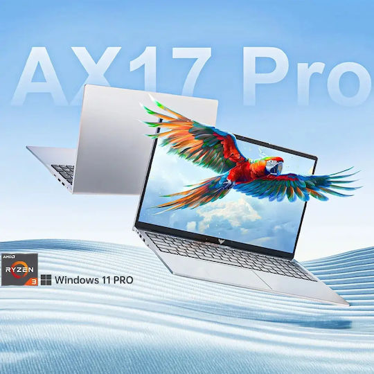 Acemagic 17.3" FHD (Ryzen 3-4300U/16GB/512GB SSD + 16GB SSD/W11 Pro) (International English Keyboard)