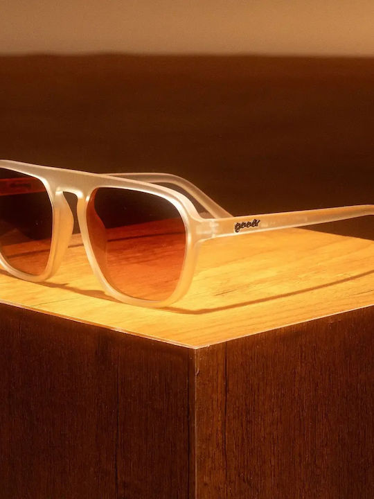 Goodr Unisex Sunglasses with Beige Frame G00435-RTG-01