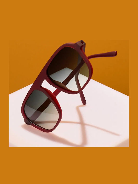 Goodr Unisex Γυαλιά Ηλίου με Μπορντό Σκελετό G00695-RTG-02