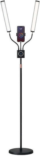 Professionelle LED-Lampe Zwei Arme Telefonhalter – Cs-d50s