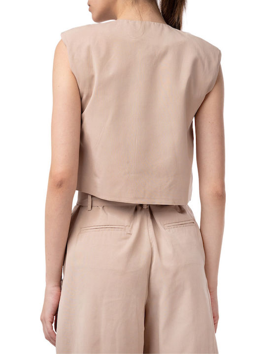 MY T Damenbluse Beige