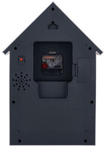 Karlsson Dog House Ρολόι Τοίχου Μπορντό 26.5x11.5cm
