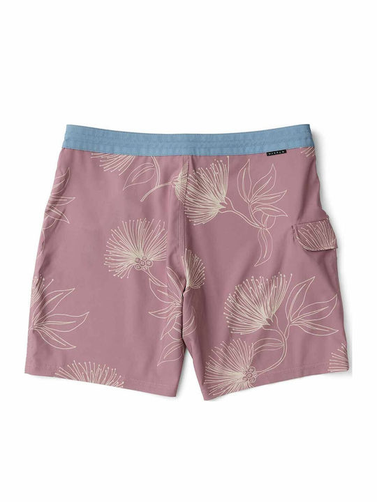 Men's Swimwear Bermuda Pink/Blue With Patterns