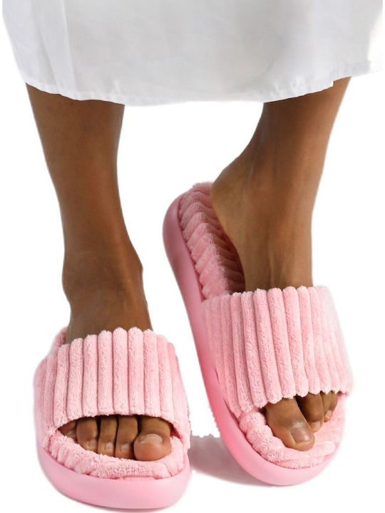 Buffalo Rey Pink Slippers